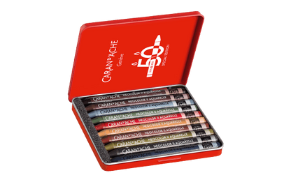 Neocolor special edition dark set 10 Caran d'ache