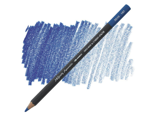 Phthalocyanine Blue 162 museum aquarel Caran D'Ache