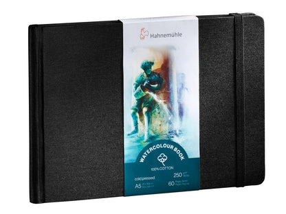 Schetsboek aquarelpapier A5 250 gram liggend 60 vellen Hahnemühle Dummy