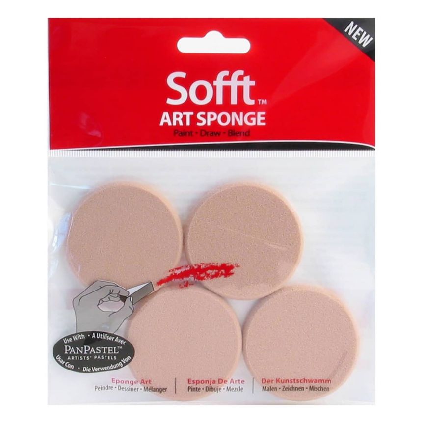 Sofft Tool Tools Sponge Round 4 (4) Softtools