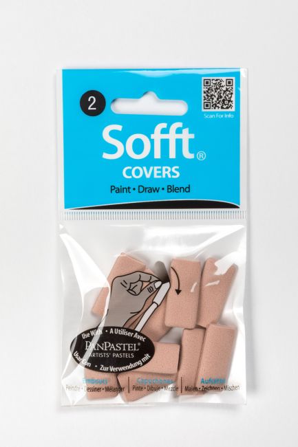 Sofft Tool Tools Sponge Covers Flat 2 Panpastel (10) Softtools