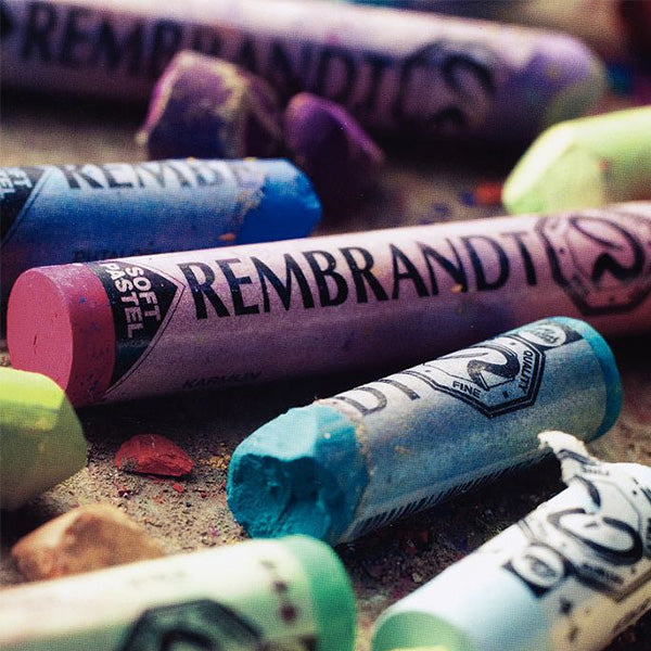 Softpastels Excellent kist 225 Set Rembrandt Compleet