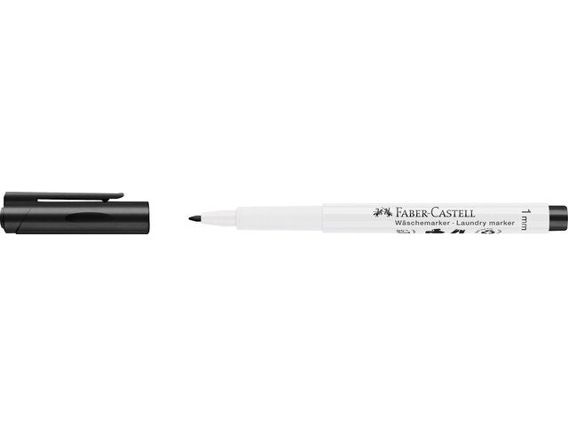 Textielstift Faber-Castell textielstift zwart