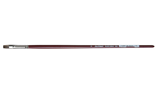 Davinci penseel Olie 1840.8 Black Sable Plat