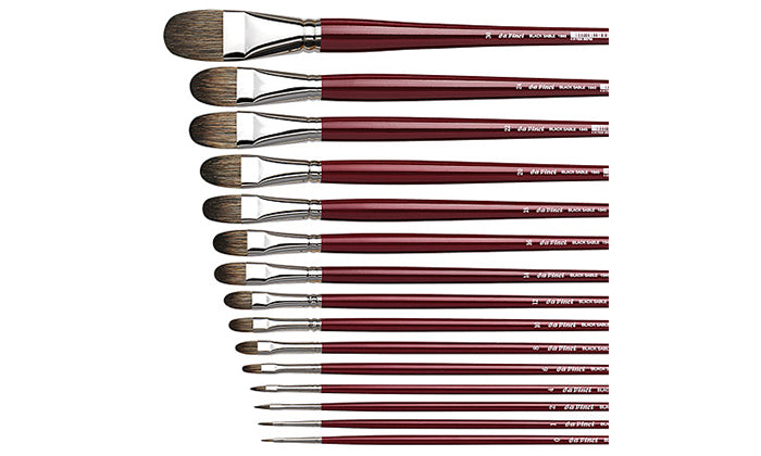 Davinci penseel Olie 1845.22 Black Sable Kattentong