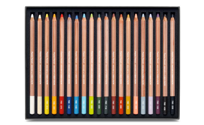 Pastel Potloden doos met 20 kleuren set Caran D'Ache