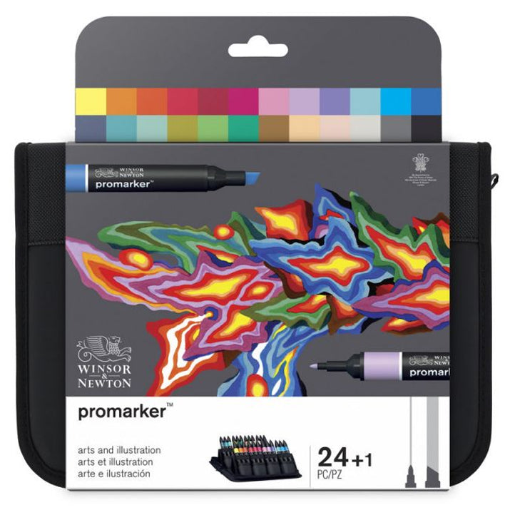 Promarker 24 set - Arts and Illustration Winsor & Newton