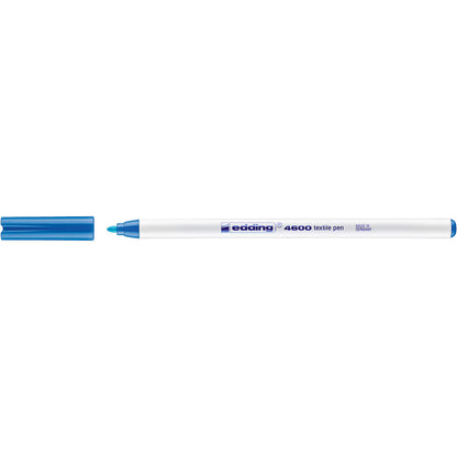Edding 4600 Textielstift Licht blauw 1mm punt