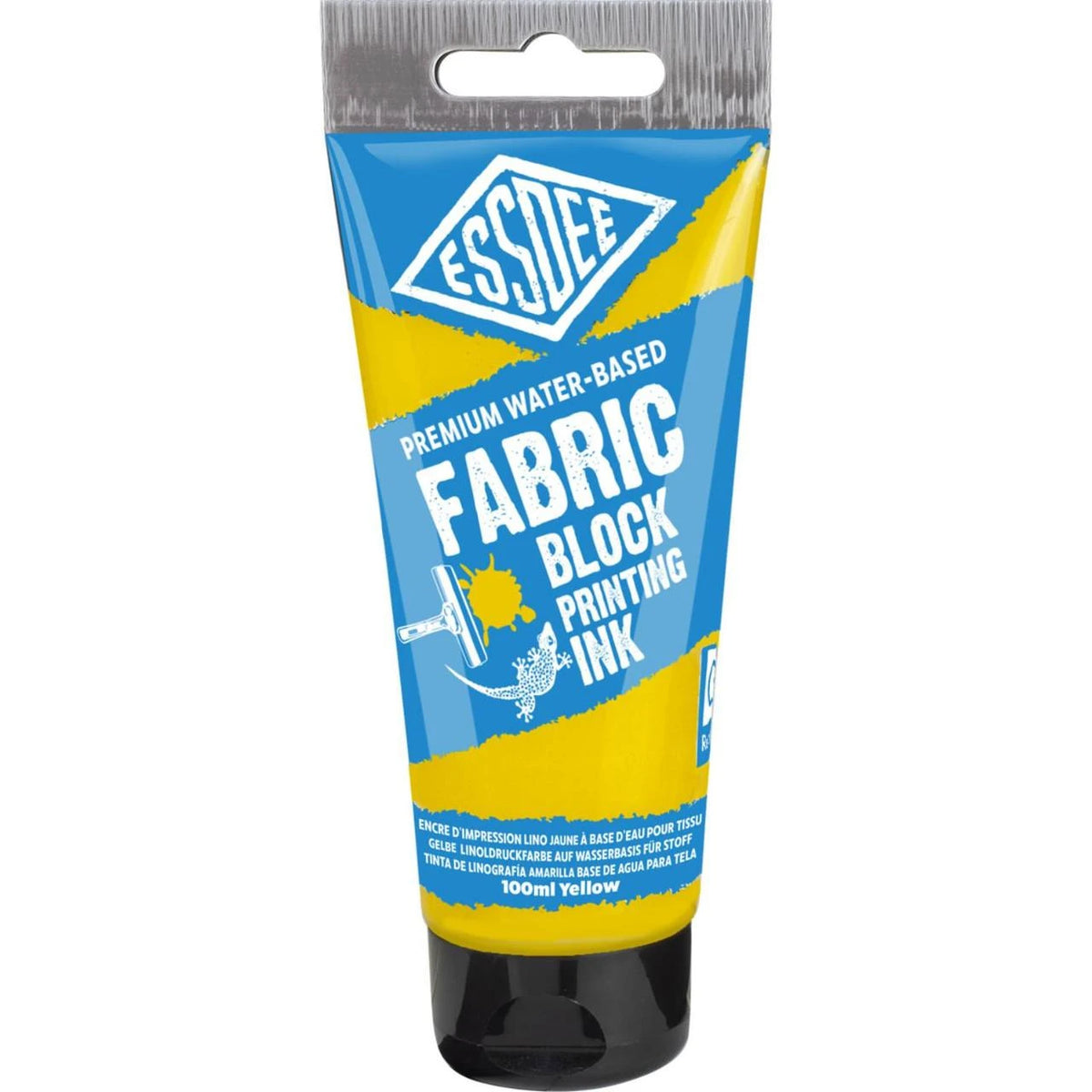 Essdee Textiel Blockprint Inkt 100ml Geel