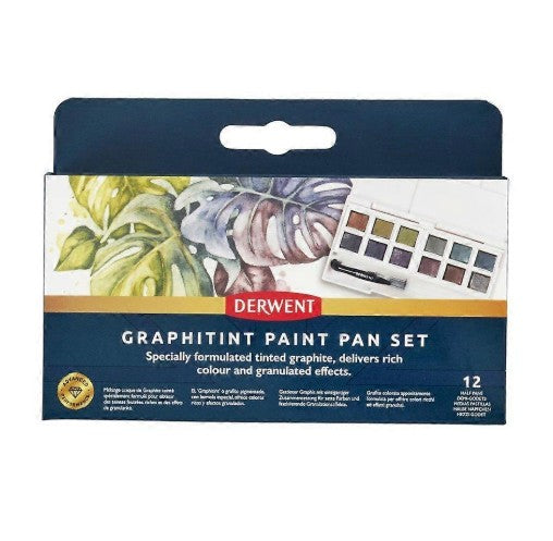 Derwent Graphitint paint pan set