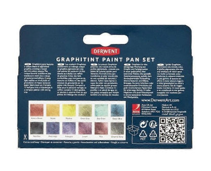 Derwent Graphitint paint pan set