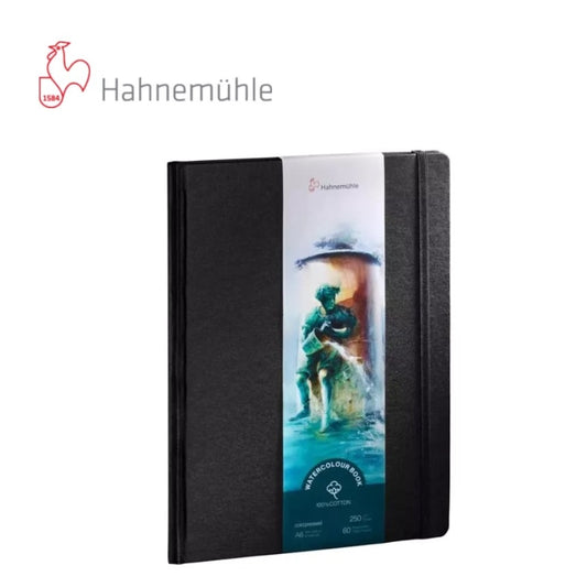 Schetsboek aquarelpapier A6 staand 250 gram Hahnemühle Dummy