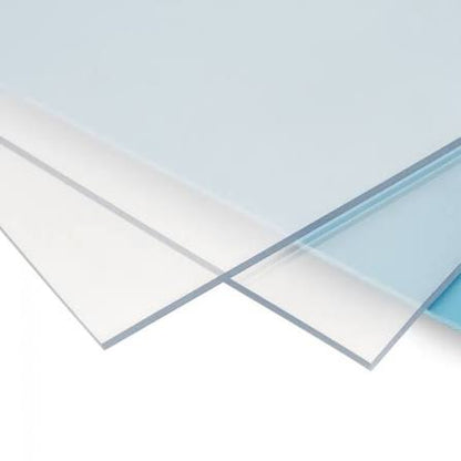 Kunststof Soft plaatje 15x20 cm Transparant (soort Soft Linoleum)