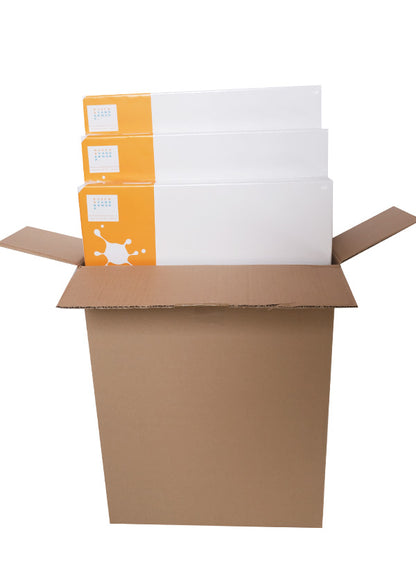 Doos (3) 60x60 cm, 3D Katoen schildersdoek, in de winkel ook per stuk te koop