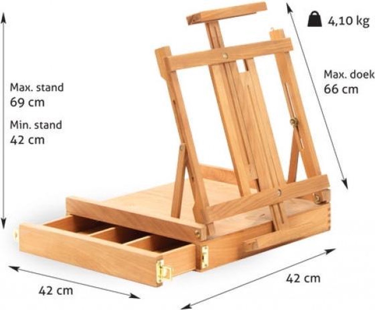 #17 Wezenlanden, kist ezel (tafelmodel)