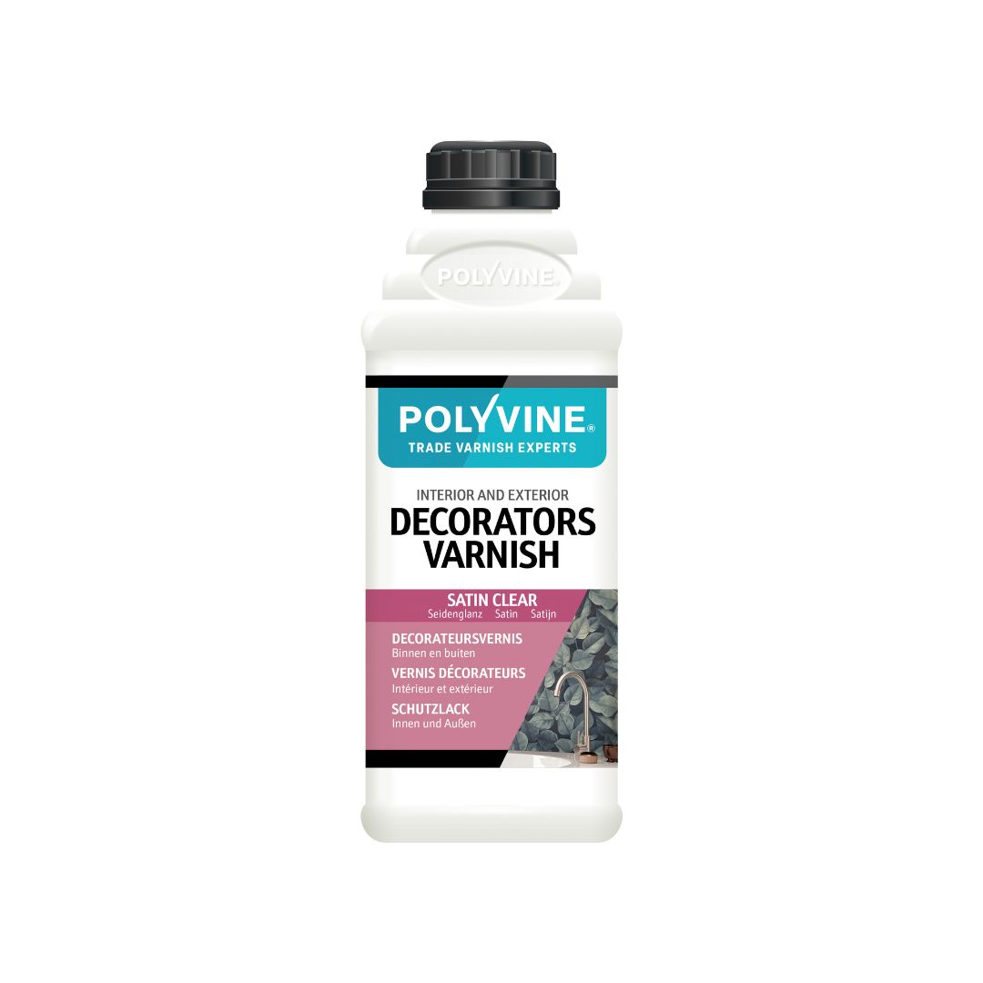Vernis Polyvine, decorateurs vernis, Mat, Zijdeglans of Hoogglans