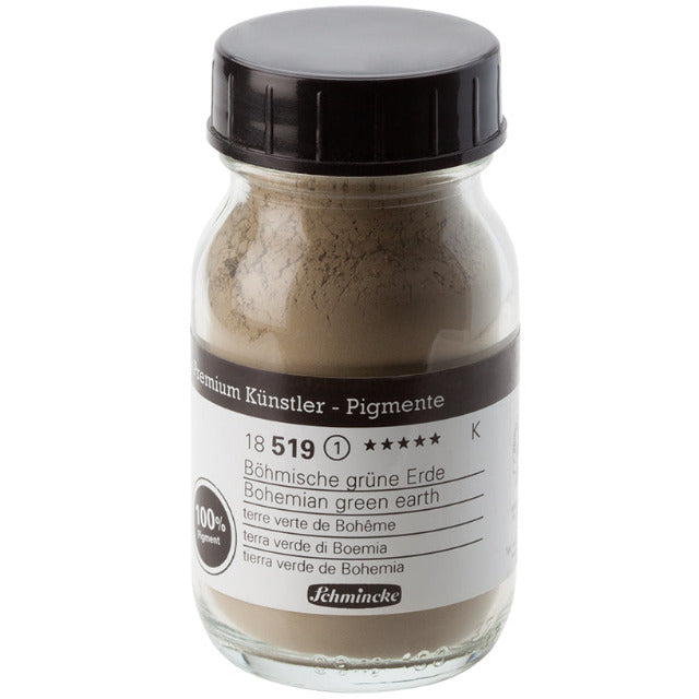 Boheemse Groene Aarde no 519 pigment poeder Schmincke