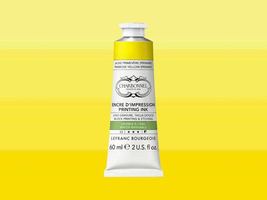 Etsinkt Charbonnel/ Lefranc&Bourgeois Aqua Wash 60ml Primula Geel (primair geel) no 490