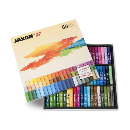 set oliepastel studiekwaliteit, was-pastelkrijtjes van Jaxon