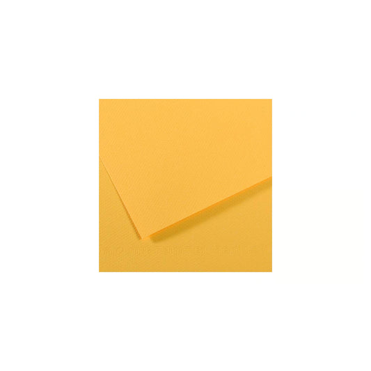 10 vel 160 grs Mi-Teintes gekleurd papier, no 400 geel 50x65cm