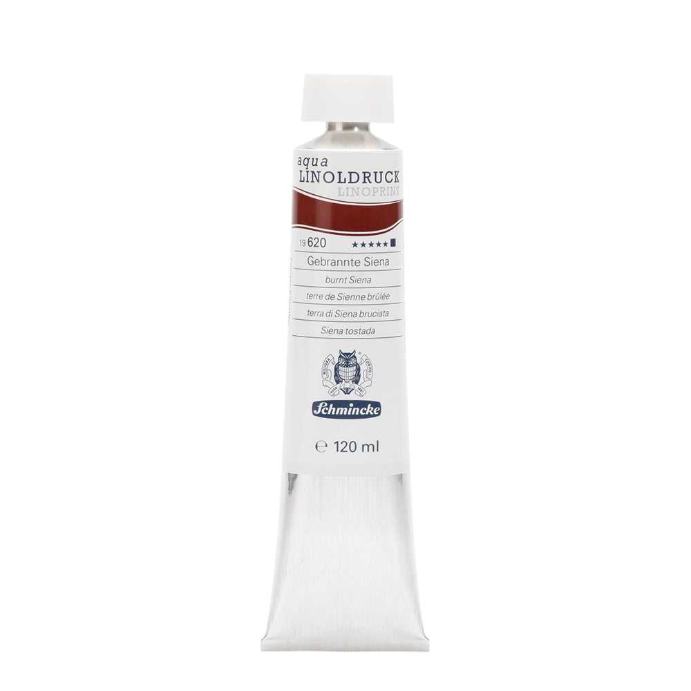 Blockprint inkt Waterbasis 120ml Schmincke Gebrande Siena no 620