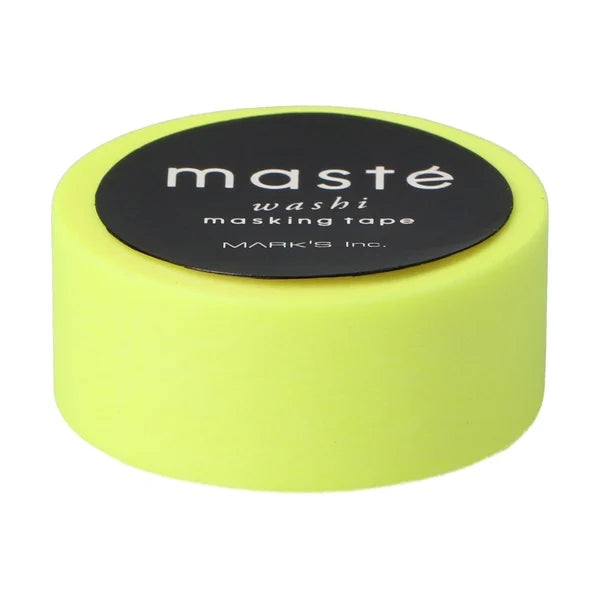 Washi tape Masté neongeel