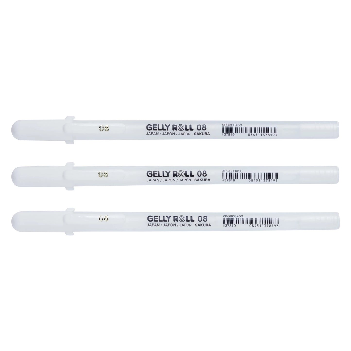 Sakura Gellyroll 3 set - wit 0.8