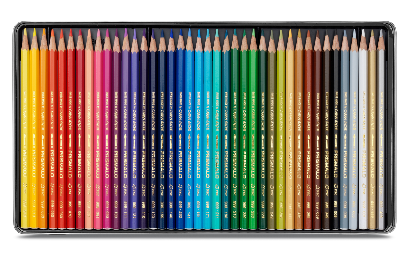 Prismalo 40 stuks (aquarel) potloden set Caran D'Ache