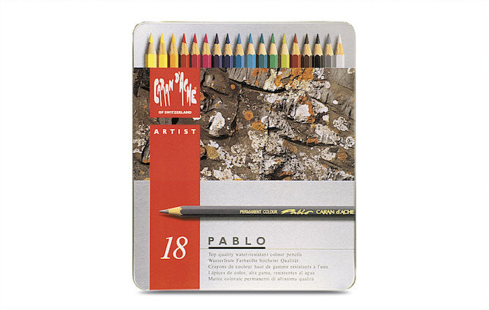 Pablo blik 18 kleuren set Caran D'Ache