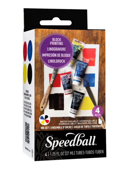 Speedball Linosnede Inktset Waterbasis