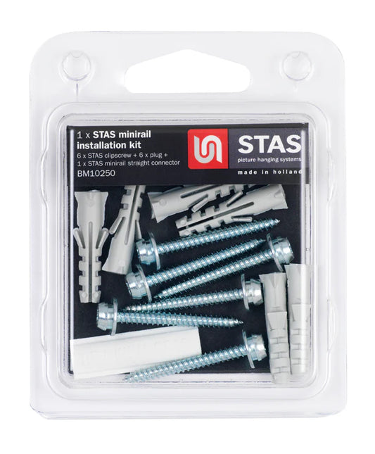 Blister STAS minirail installation kit