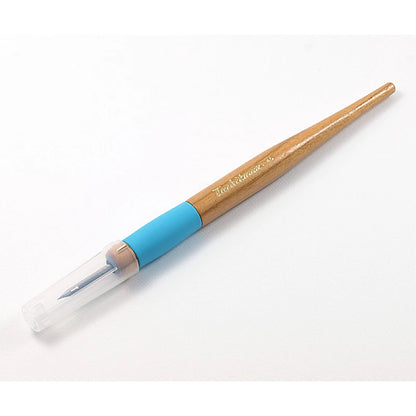Tachikawa - houten penhouder Blauw