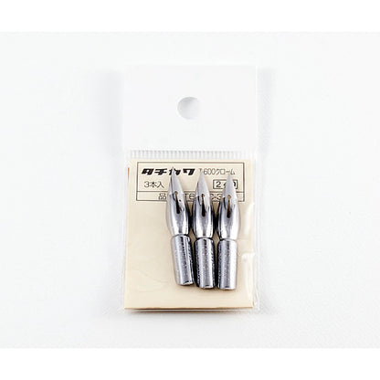 Tachikawa No. 600 - Spoon Model Nib Penpunt - Set van 3