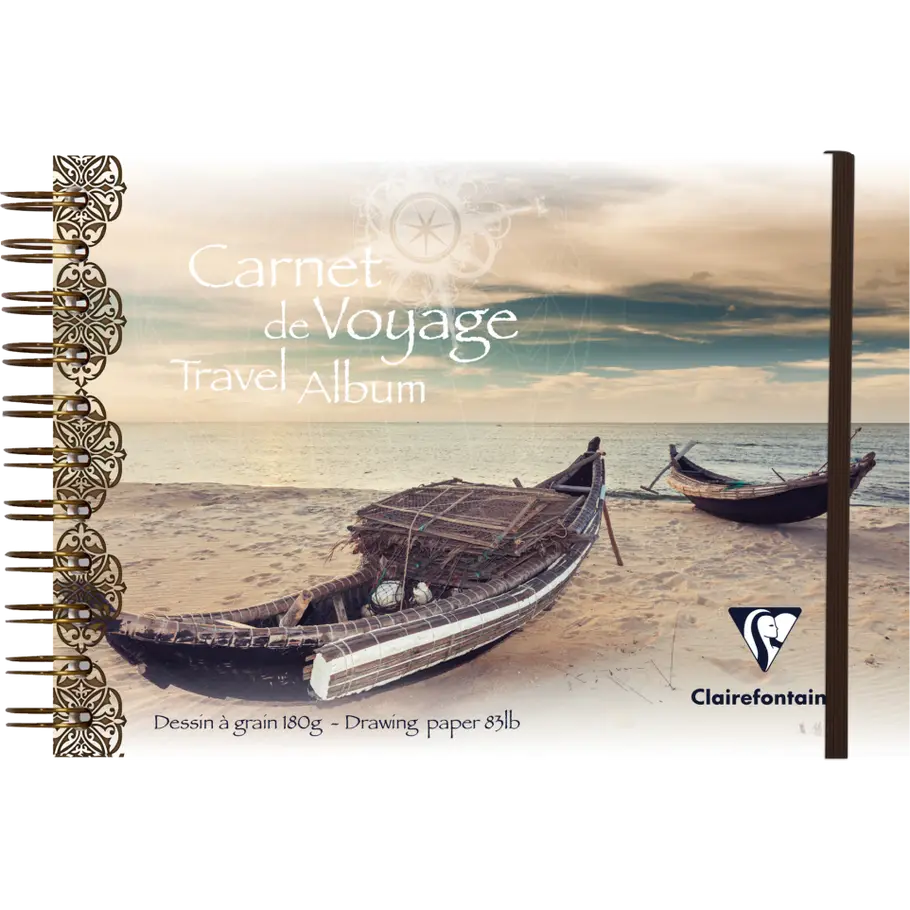A5 180g Spiraalgebonden Tekenblok 30 vel Clairefontaine