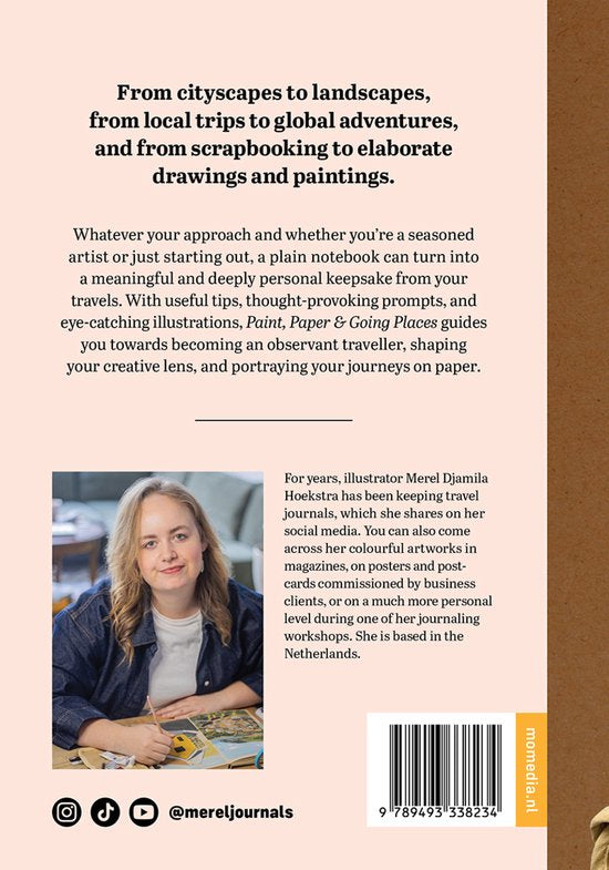 Paint, Paper & Going Places - Merel Djamila Hoekstra - Boek