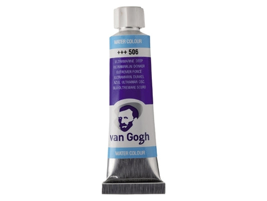 Ultramarijn donker 506 tube 10 ml. Van Gogh Aquarelverf