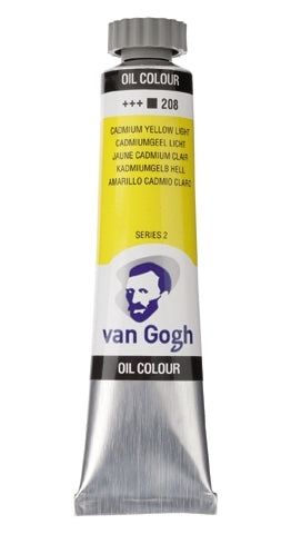 Cadmium Geel Licht 208 S2  Olieverf 20 ml. Van Gogh