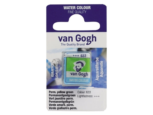 Permanent geelgroen 633 napje Van Gogh Aquarelverf