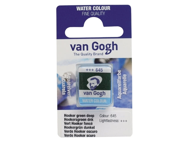 Hookersgroen donker 645 napje Van Gogh Aquarelverf